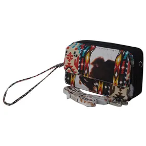 SALE! Tribal Cow print NGIL Canvas All in One Wallet