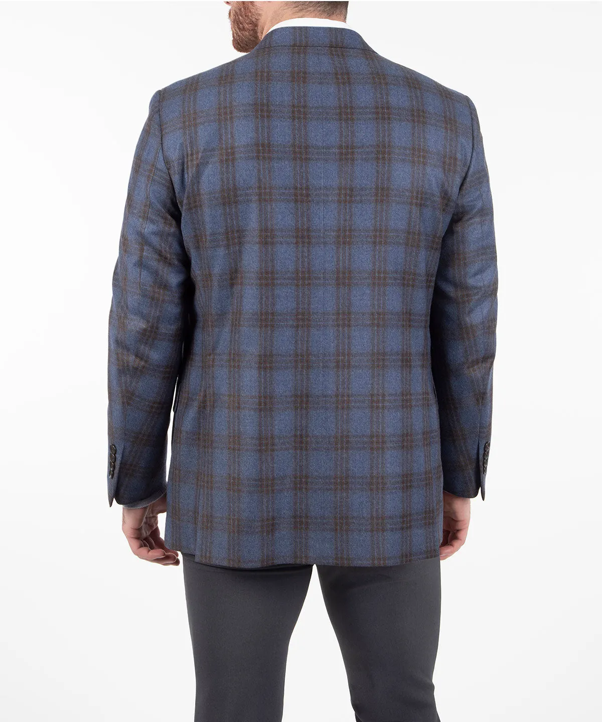 Signature Men's Plaid Sport Coat