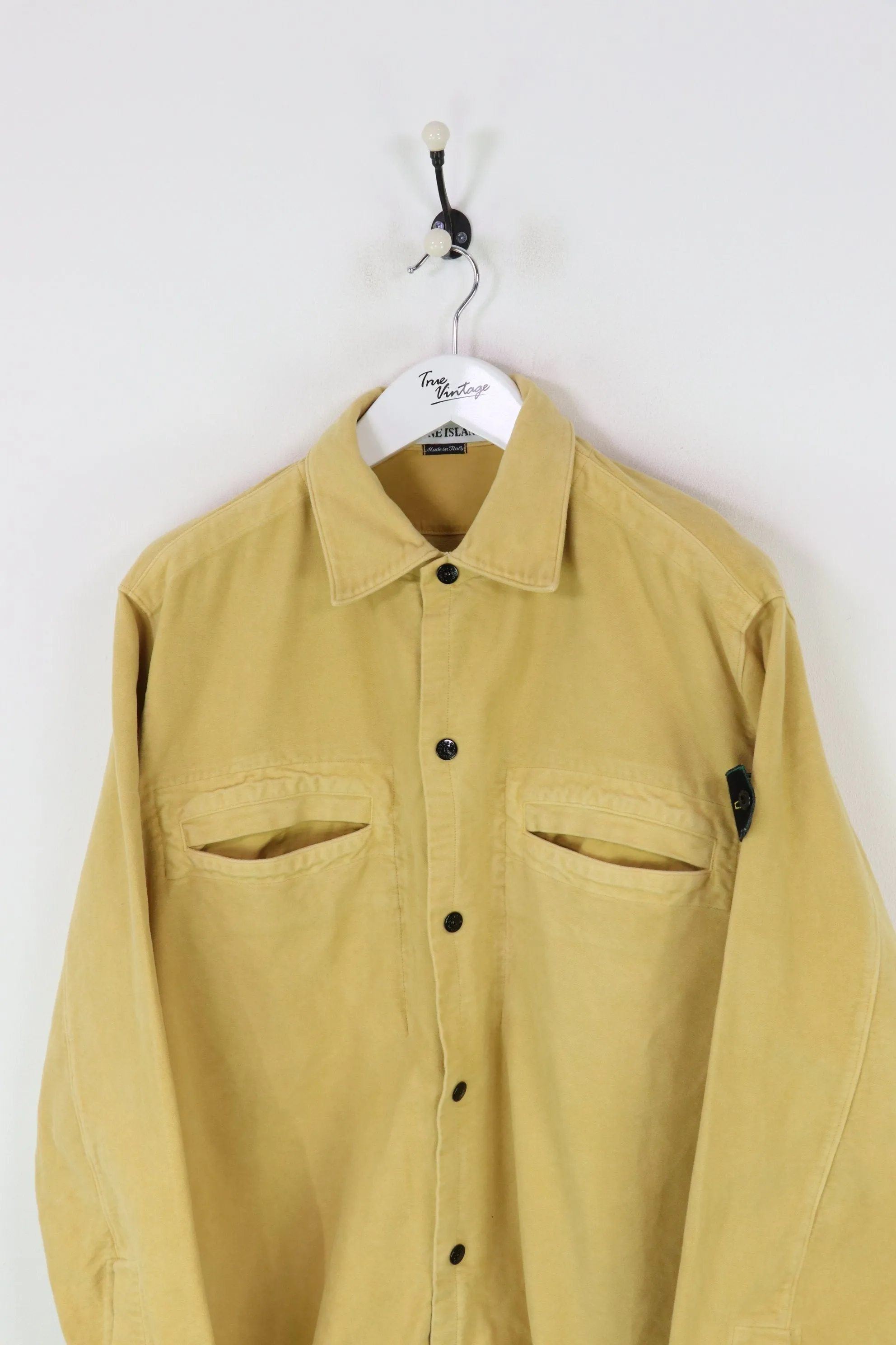 Stone Island 1997 Over Shirt Yellow Large