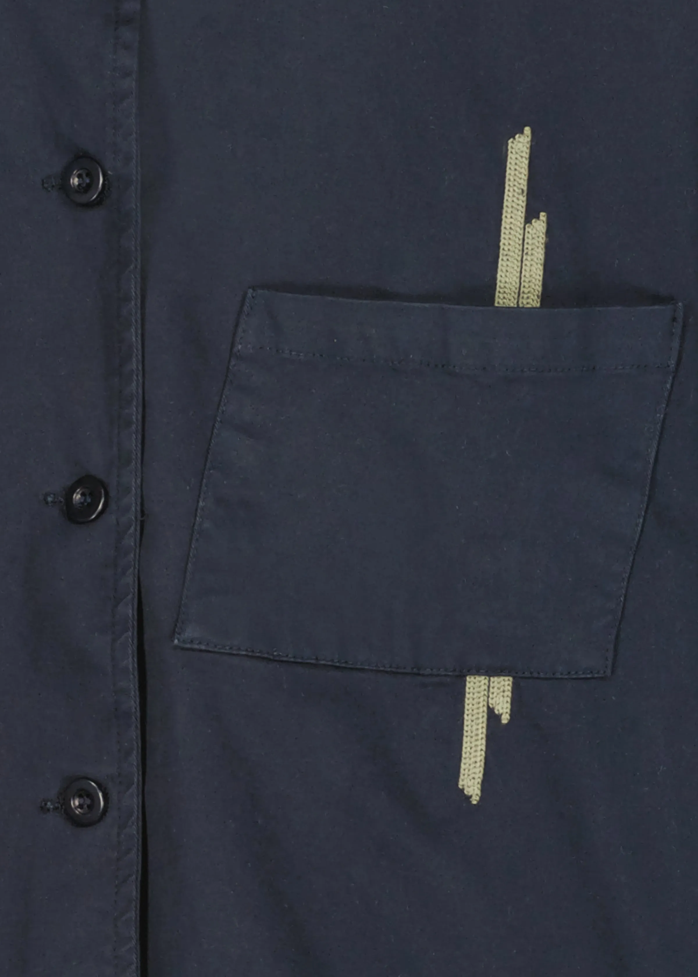 The Ally Jacket With Embroidery - Navy