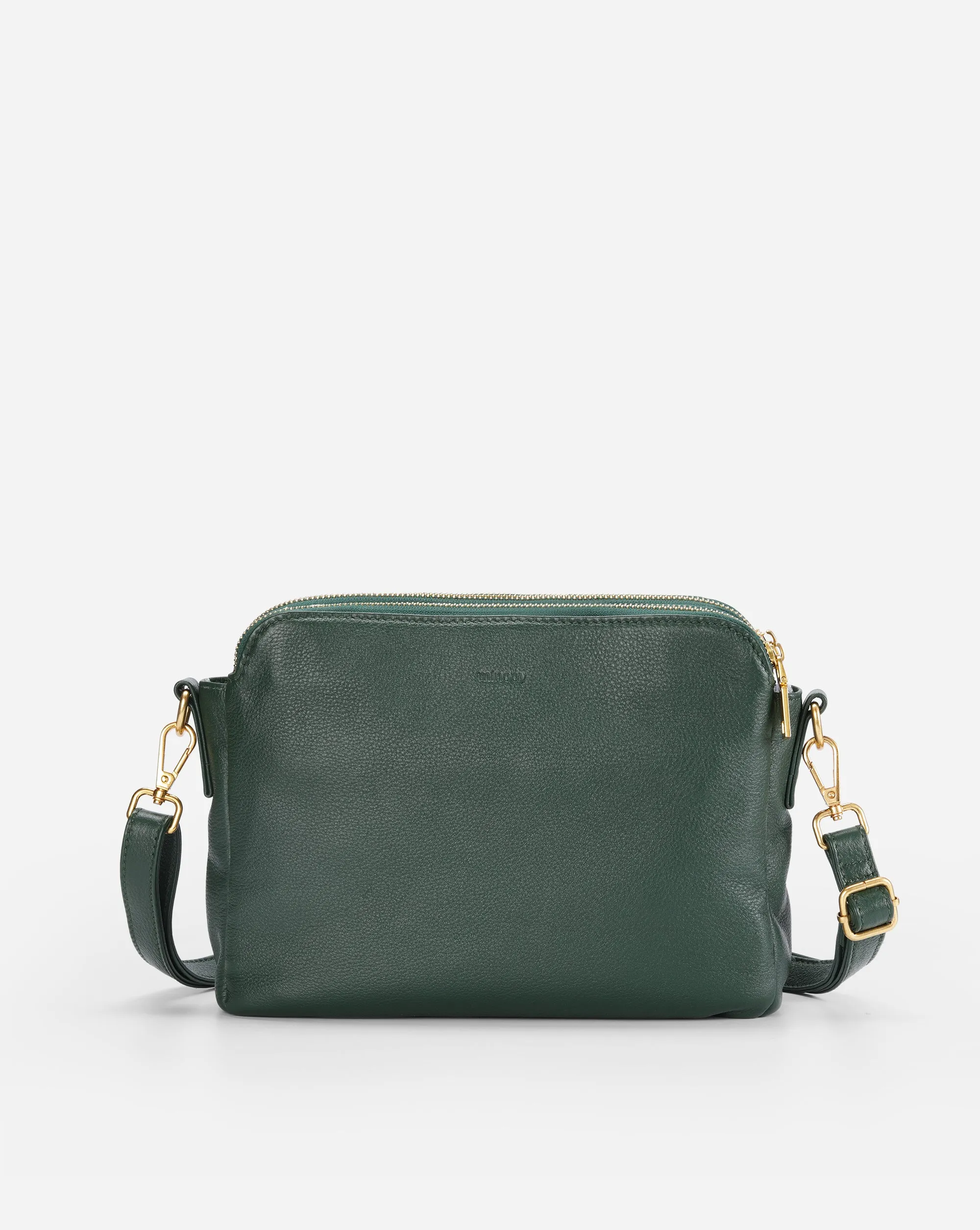 The Bali Three-Layer Leather Crossbody Shoulder & Clutch Bag