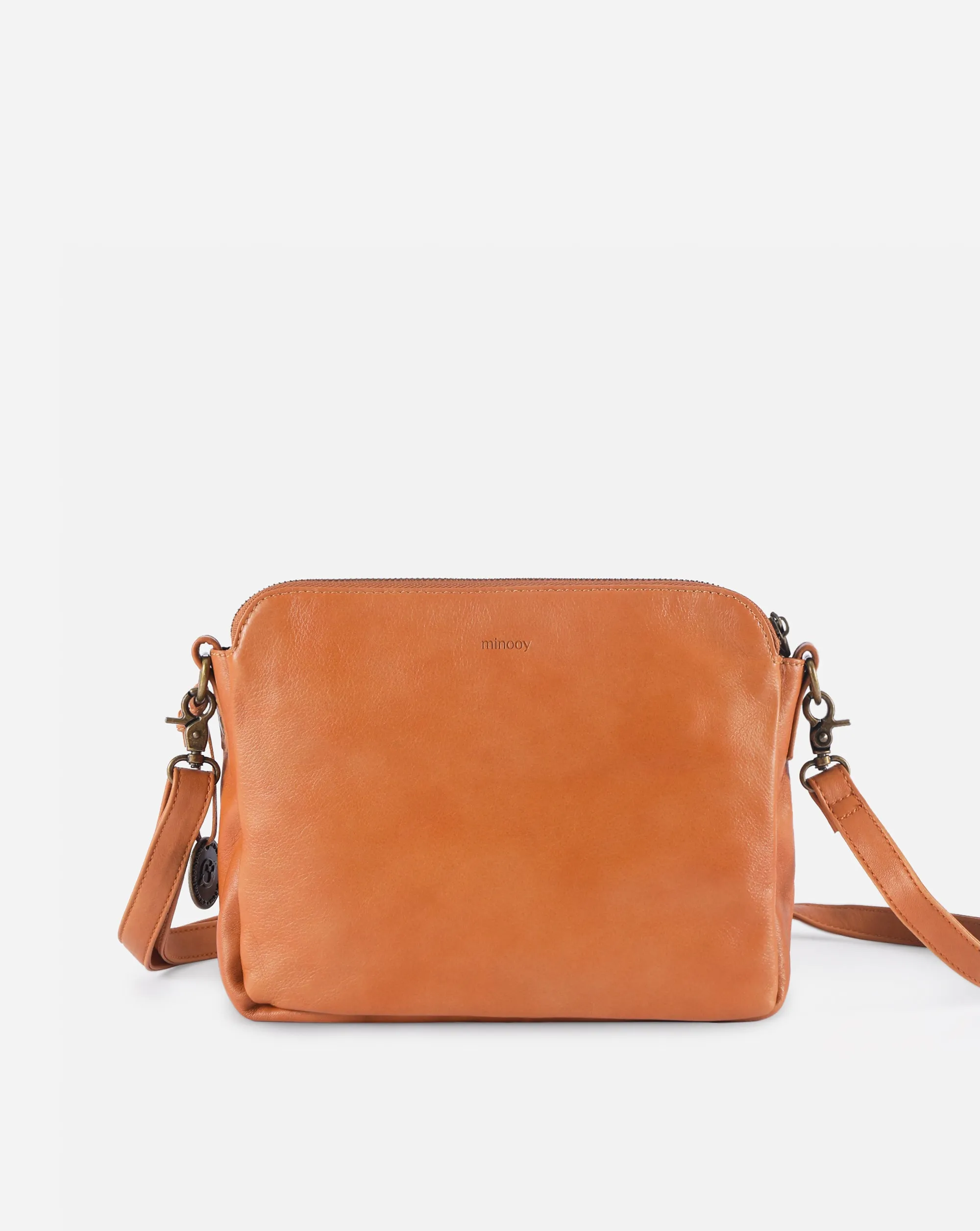 The Bali Three-Layer Leather Crossbody Shoulder & Clutch Bag