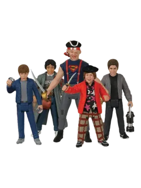 The Goonies Set: 5 Points Line: Set Of 5: Mezco