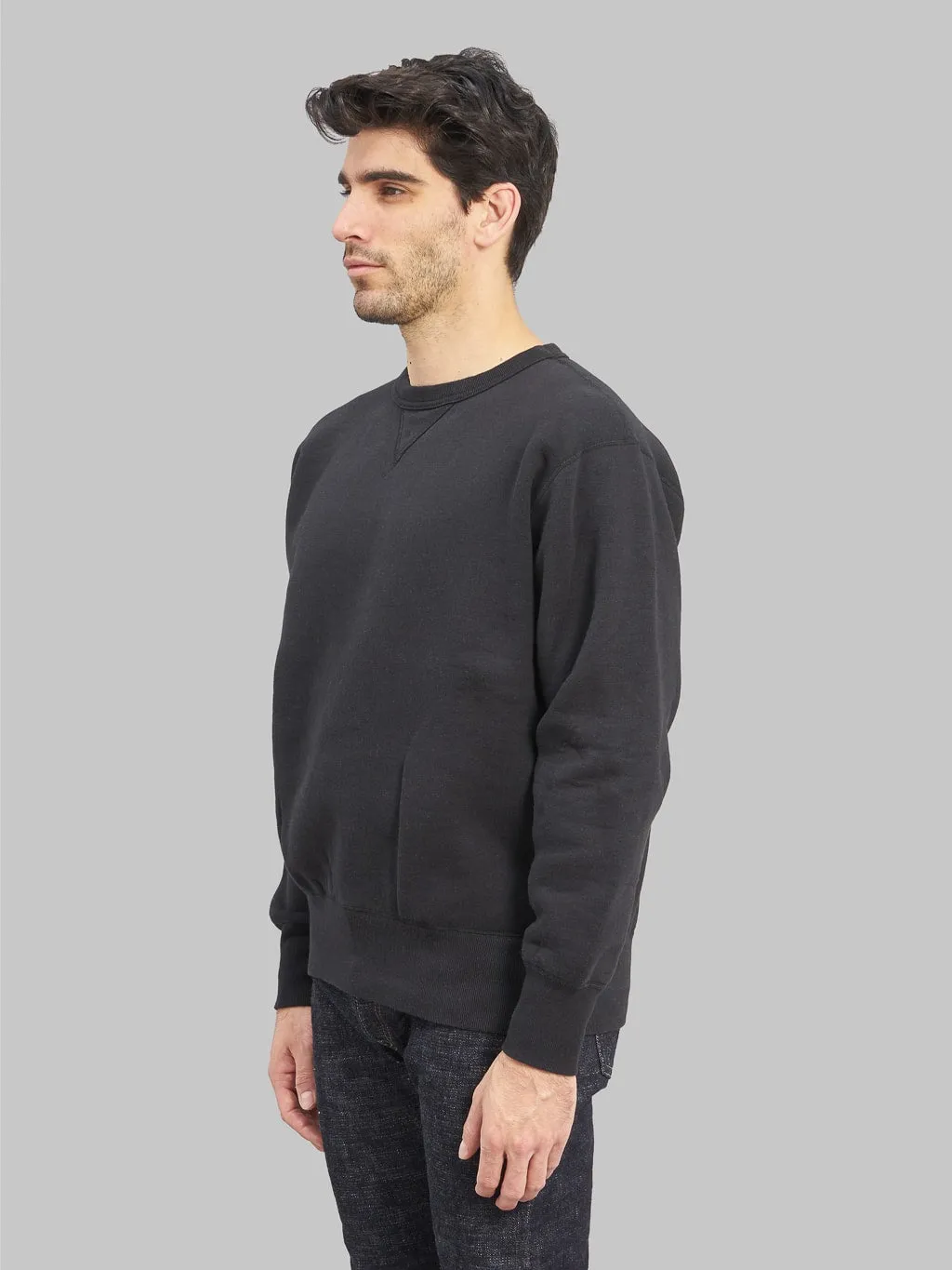 The Strike Gold Loopwheeled Sweatshirt Black