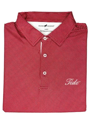 TIDE PLAID WHITE TRIM POLO