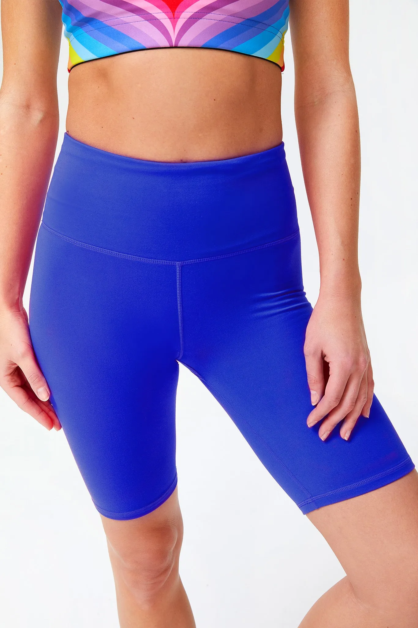 TLC Bike Shorts in Electric Blue