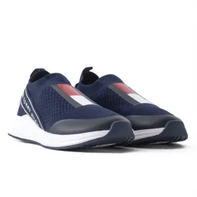 Tommy Hilfiger Low Cut Slip on Sneaker Kids - BLU