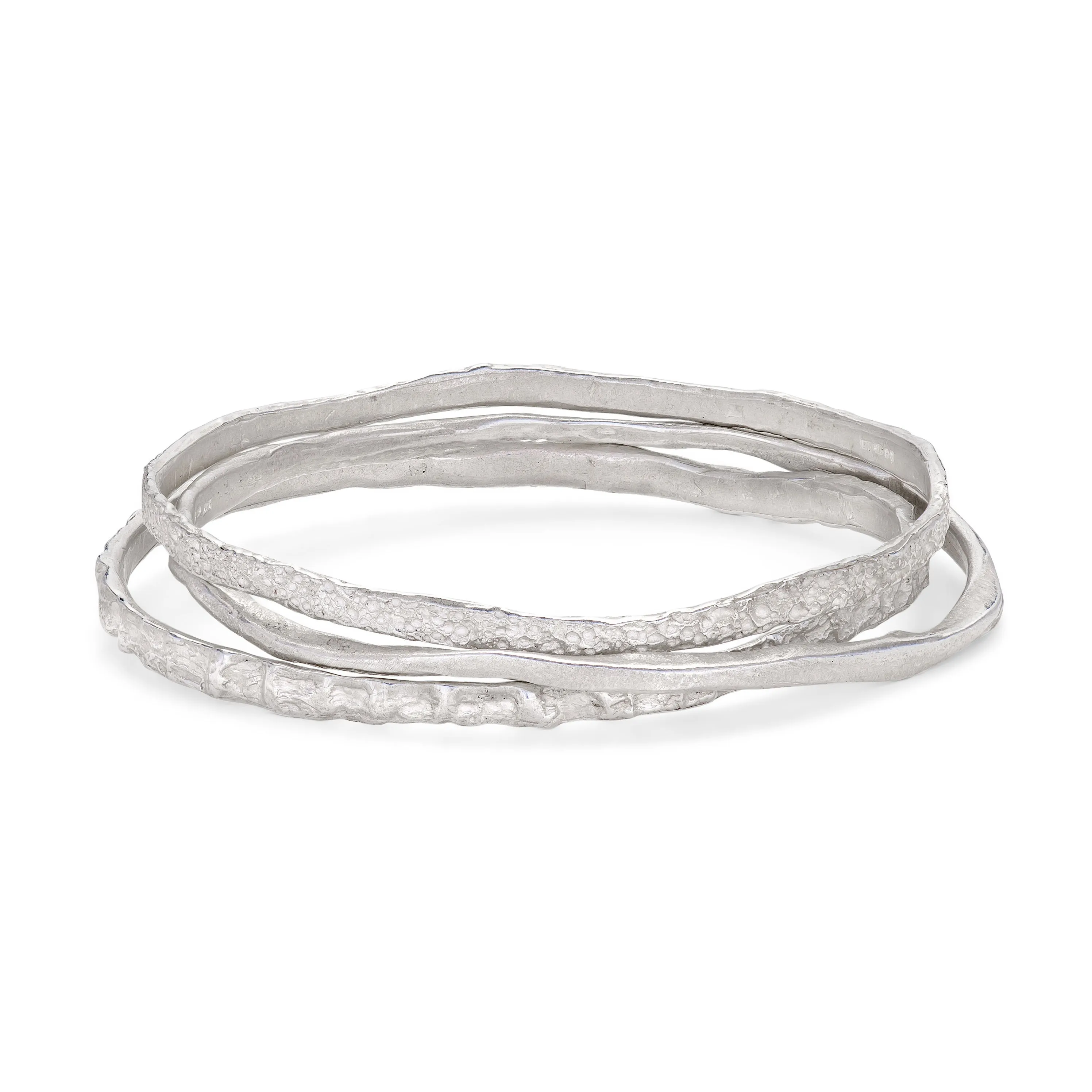 Urchin Fine Bangle Silver