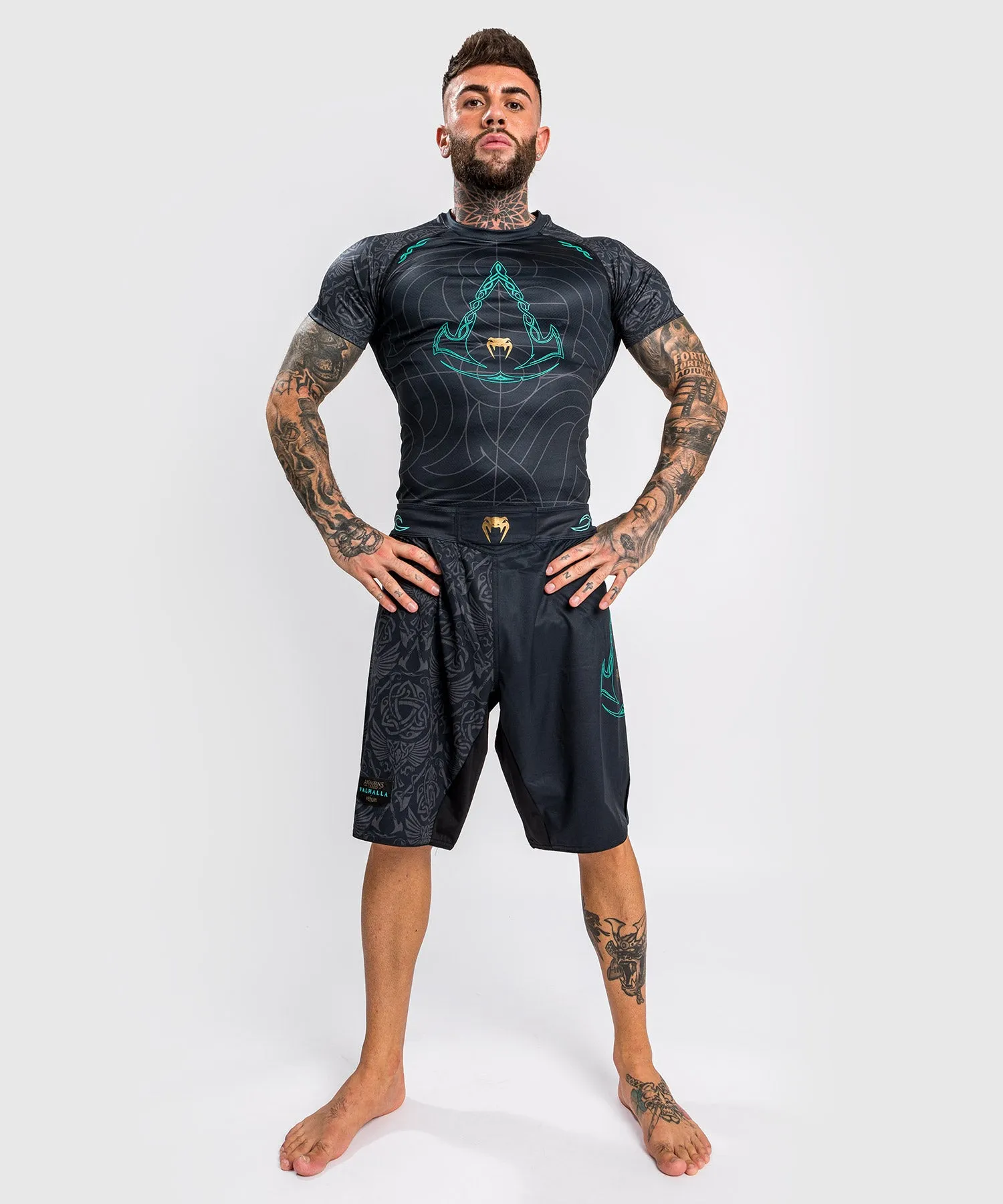 Venum Assassin's Creed Reloaded Rashguard - Short Sleeves - Black