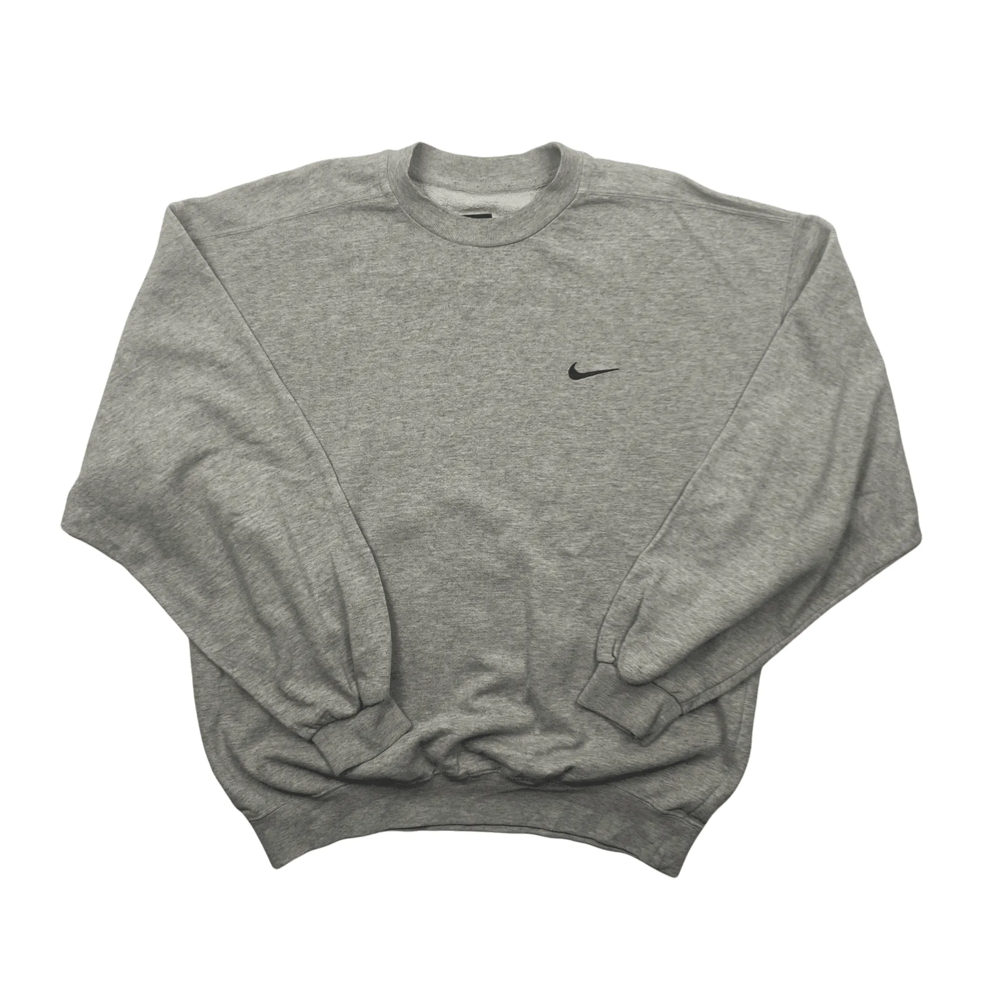 Vintage 90s Grey Nike Sweatshirt - Large