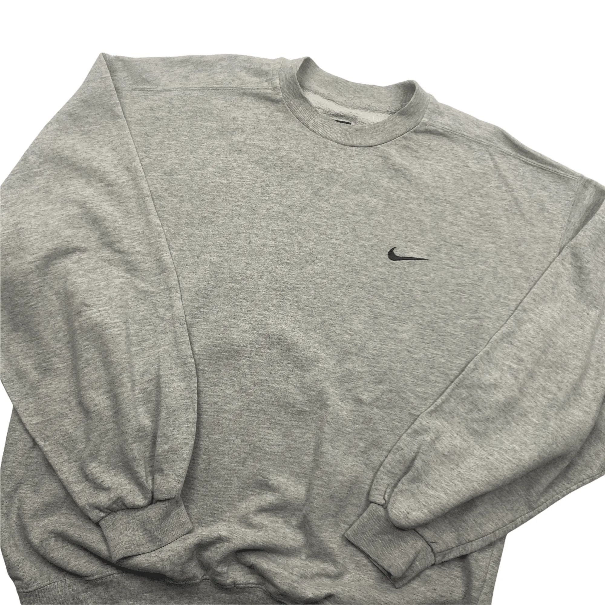 Vintage 90s Grey Nike Sweatshirt - Large