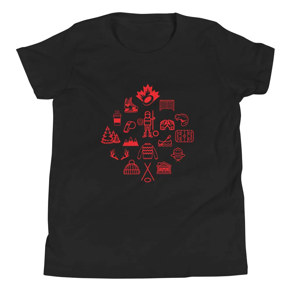 Youth - Canadiana - Unisex t-shirt