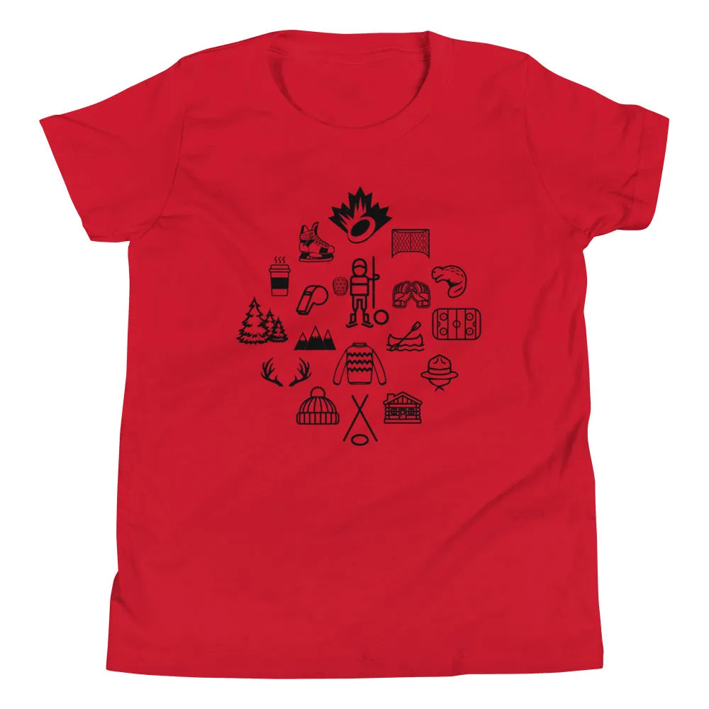 Youth - Canadiana - Unisex t-shirt