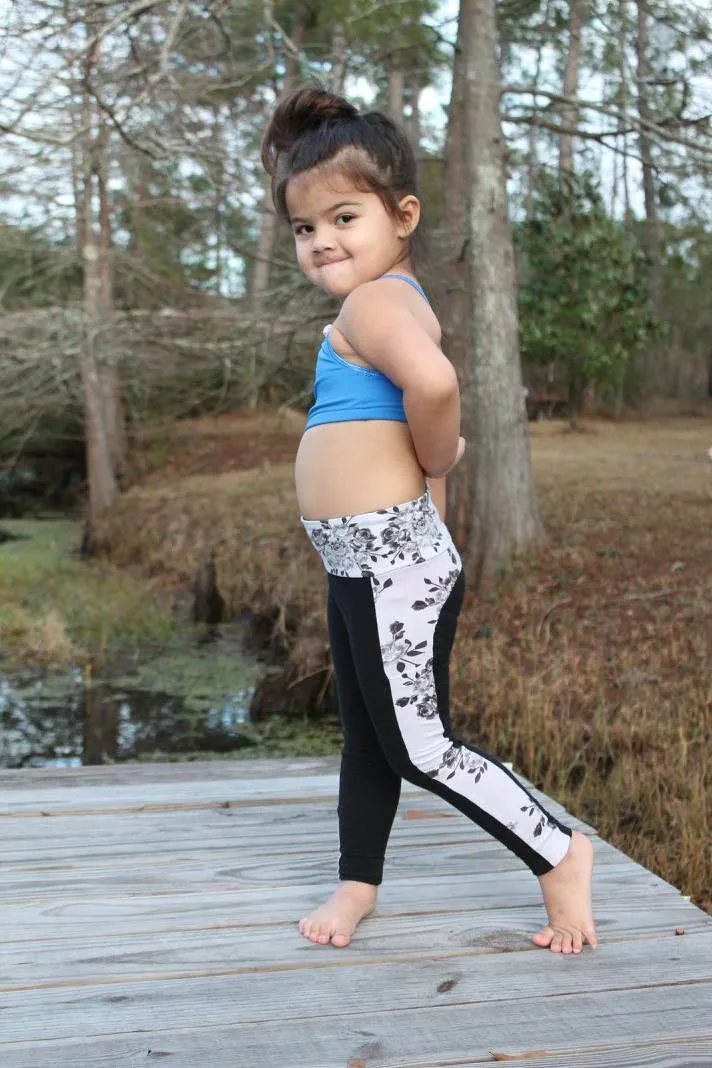 Youth Stride Athletic Tights Sewing Pattern in Sizes 2T to 12